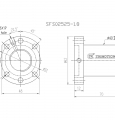 SFS02525-1.8滚珠丝杆螺母TBI品牌南京哈宁现货供应