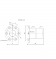 DFV04005-4.8滚珠丝杆螺母TBI品牌南京哈宁现货供应