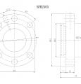 SFH02505-3.8滚珠丝杆螺母TBI品牌南京哈宁现货供应