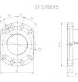 SFS05005-3.8滚珠丝杆螺母TBI品牌南京哈宁现货供应