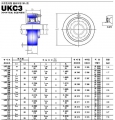 ukc3系列外球面轴承样本JIB进口品牌