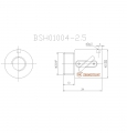 BSHR01004-2.5滚珠丝杆螺母TBI品牌南京哈宁现货供应