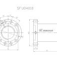 SFU04010-4滚珠丝杆螺母TBI品牌南京哈宁现货供应