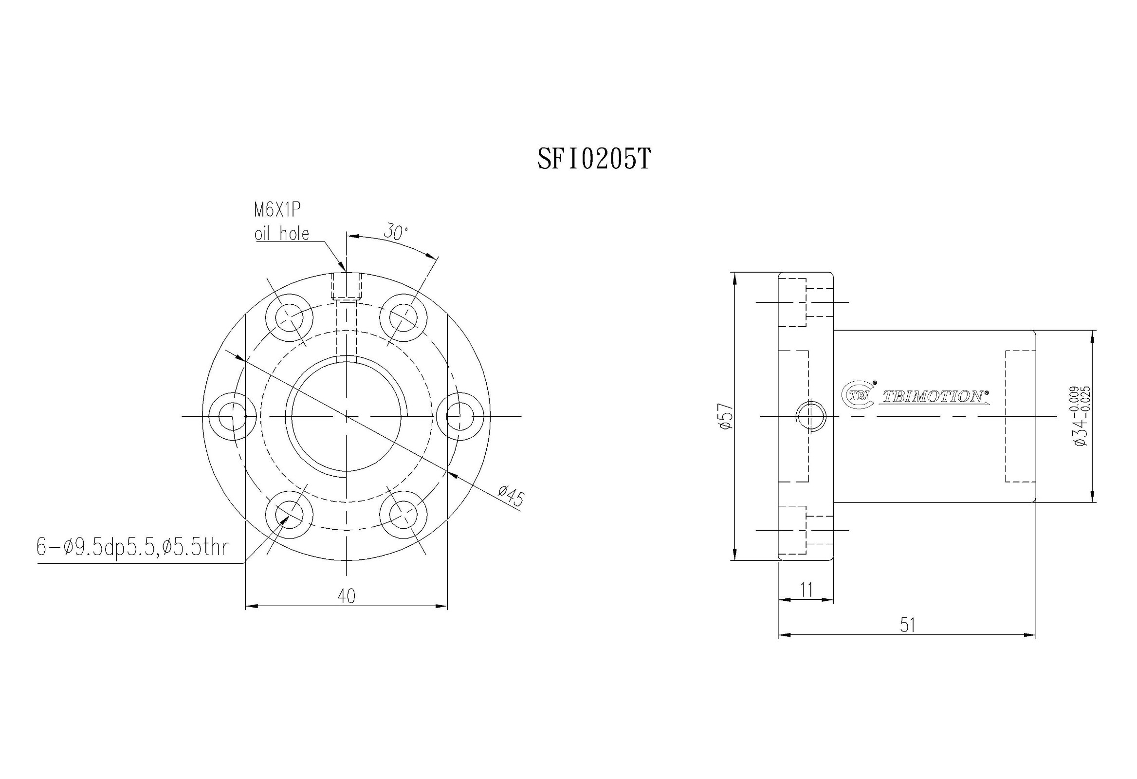 SFI0205T-4滚珠丝杆螺母TBI品牌南京哈宁现货供应.jpg