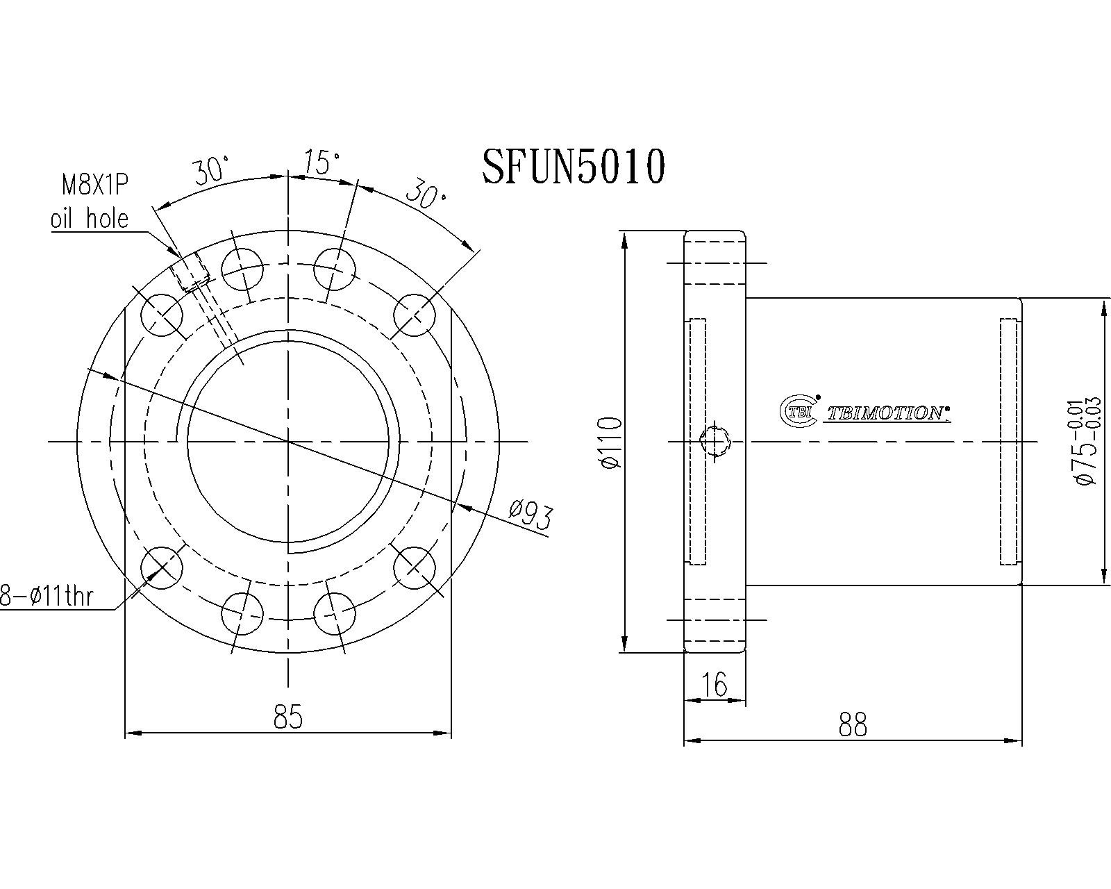 SFNU05010-4滚珠丝杆螺母TBI品牌南京哈宁现货供应.jpg