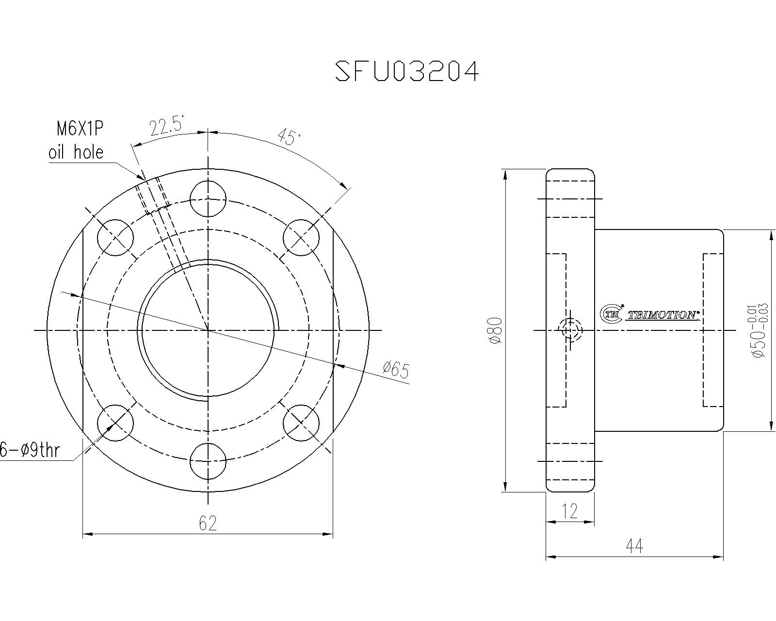 SFU03204-4滚珠丝杆螺母TBI品牌南京哈宁现货供应.jpg